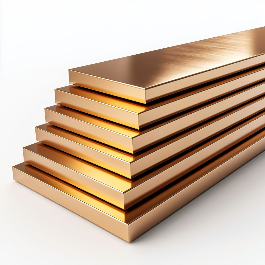 Полоса ГПРХХ 8,0х280х1000 МД БрАМц 9-2 ГОСТ 1595-2021